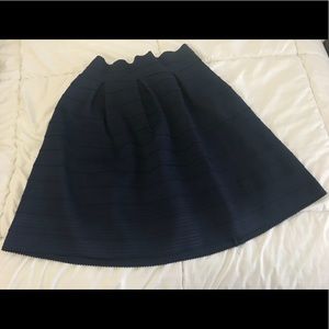 Navy Blue Skirt - Puffy and Stretch - brand new